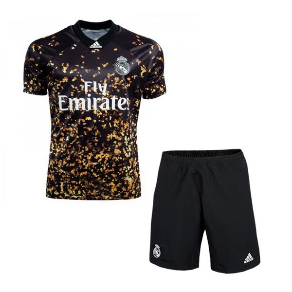 Camiseta Real Madrid Especial Niños 2019-20 Negro Amarillo